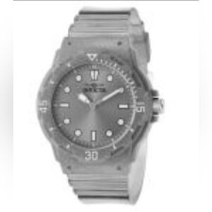 Invicta Celestial 49207 women's quartz watch with a grey dial and PU band.